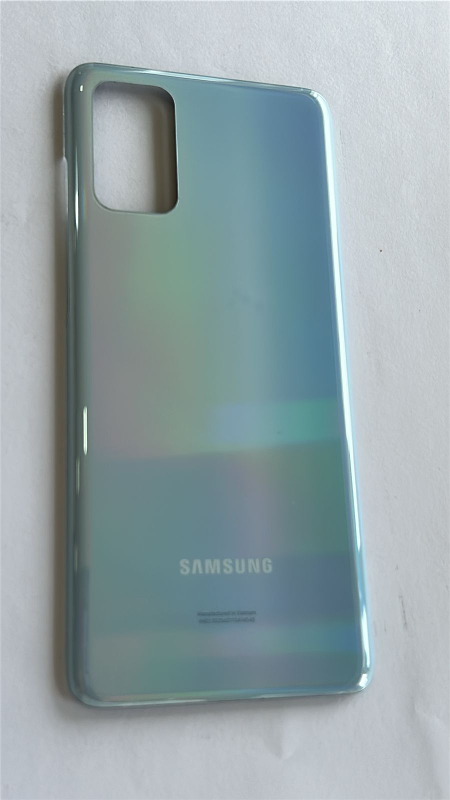 Tapa Samsung S20 Plus Celeste  usada Original